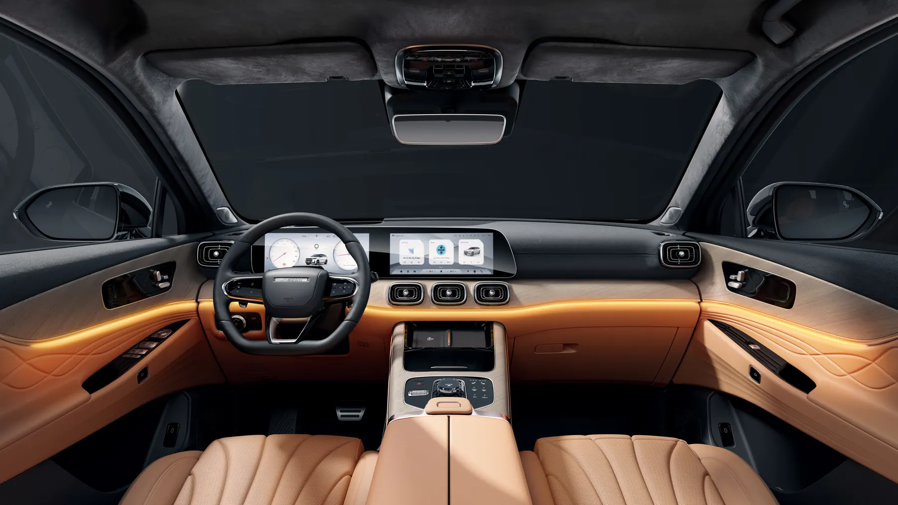 JAECOO J8 front cabin