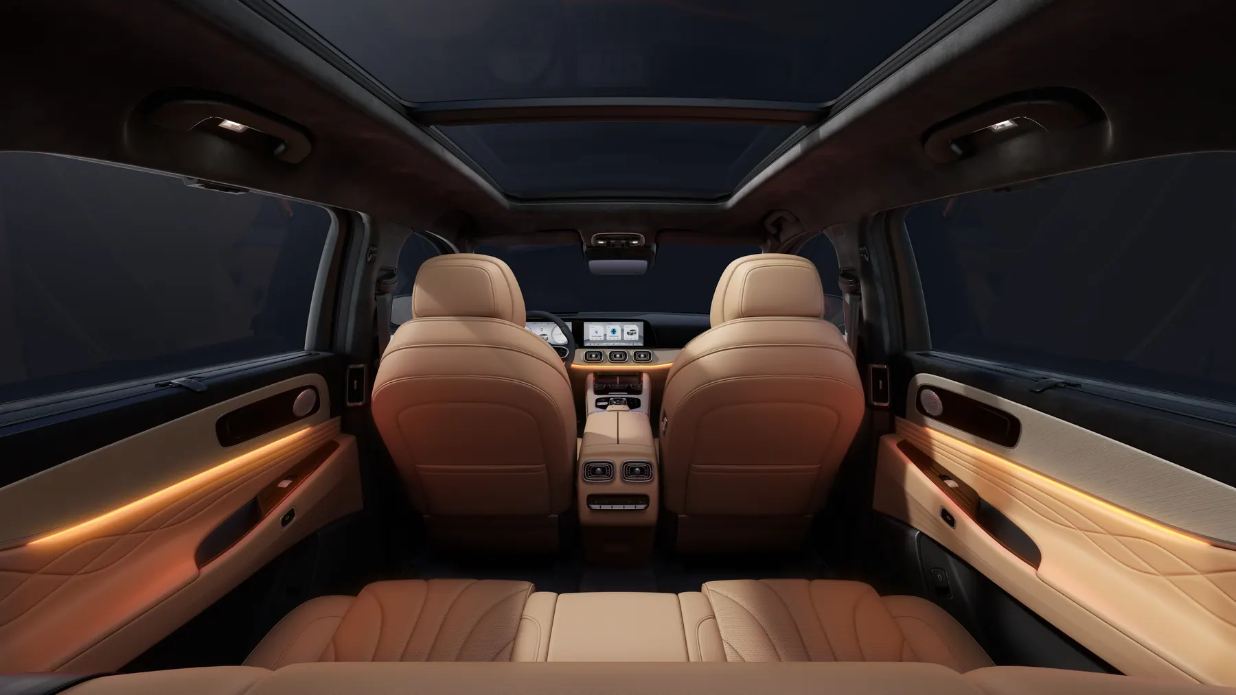 JAECOO J8 centre console